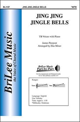 Jing Jing Jingle Bells TB choral sheet music cover